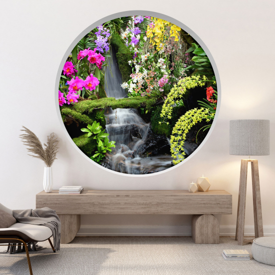 Vinilo Adhesivo Decorativo trampantojo 3D - Cascada