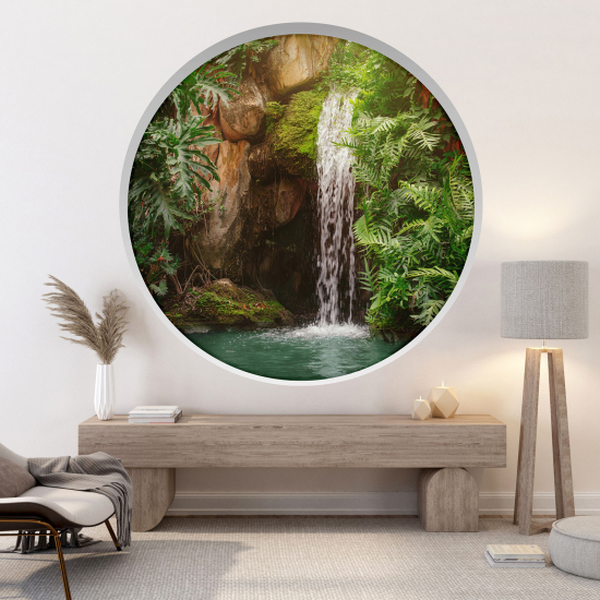 Vinilo Adhesivo Decorativo trampantojo 3D - Cascada