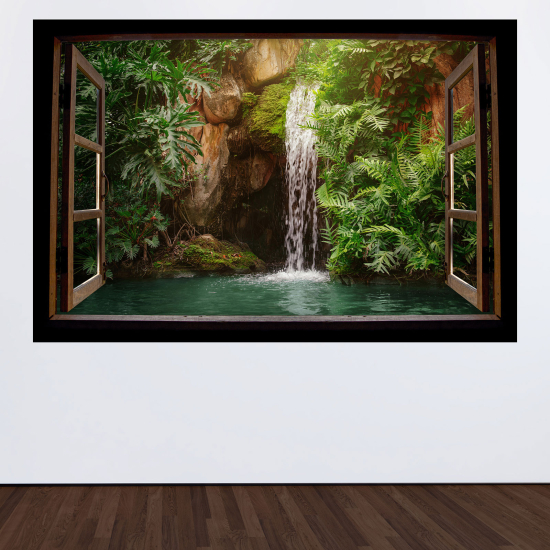 Vinilo Adhesivo Decorativo trampantojo 3D - Cascada