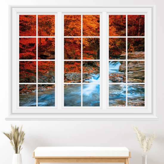 Vinilo Adhesivo Decorativo trampantojo 3D - Cascada
