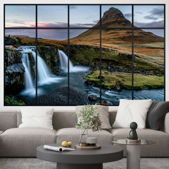 Vinilo Adhesivo Decorativo trampantojo 3D - Cascadas