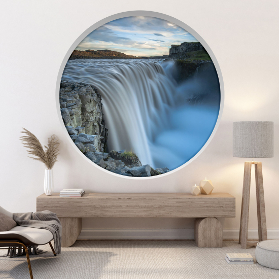 Vinilo Adhesivo Decorativo trampantojo 3D - Cascadas