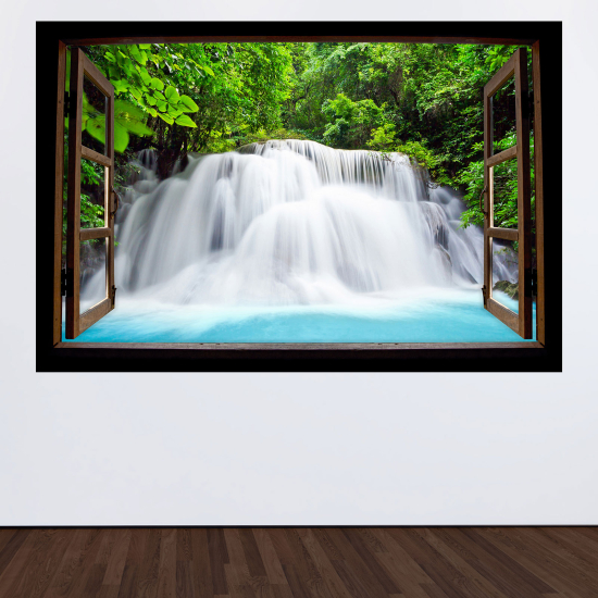 Vinilo Adhesivo Decorativo trampantojo 3D - Cascadas
