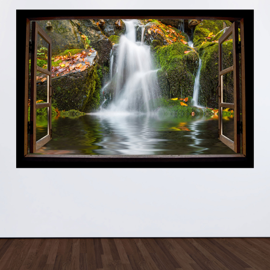 Vinilo Adhesivo Decorativo trampantojo 3D - Cascadas