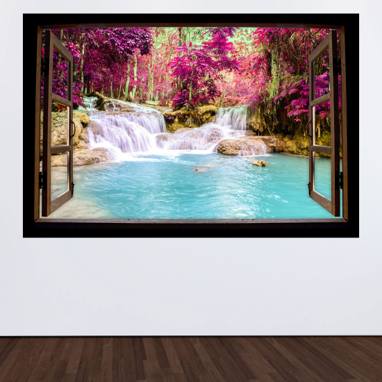 Vinilo Adhesivo Decorativo trampantojo 3D - Cascadas