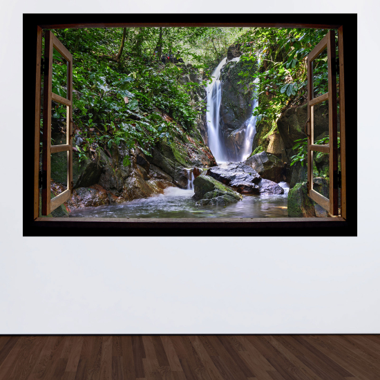 Vinilo Adhesivo Decorativo trampantojo 3D - Cascadas