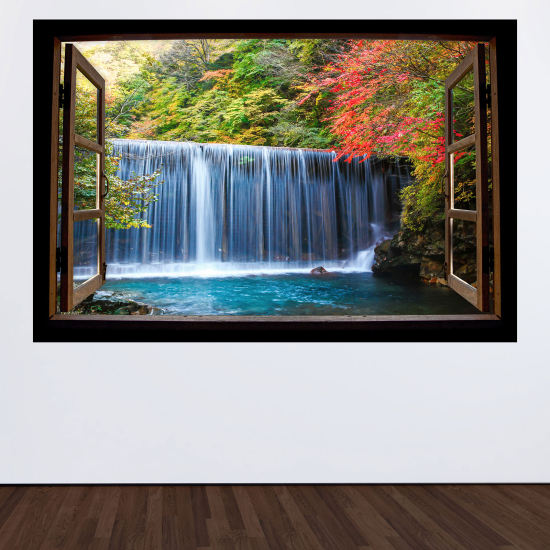 Vinilo Adhesivo Decorativo trampantojo 3D - Cascadas