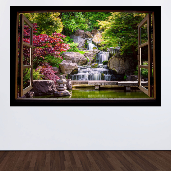 Vinilo Adhesivo Decorativo trampantojo 3D - Cascadas
