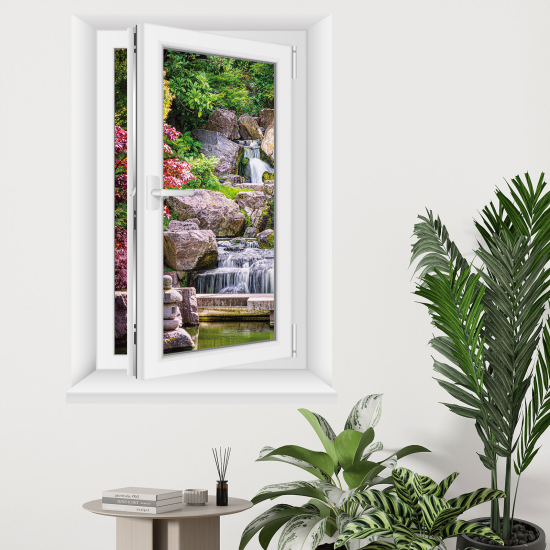Vinilo Adhesivo Decorativo trampantojo 3D - Cascadas