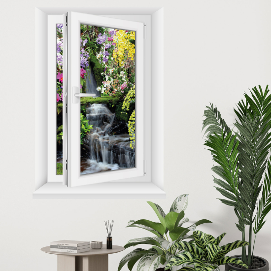 Vinilo Adhesivo Decorativo trampantojo 3D - Cascadas
