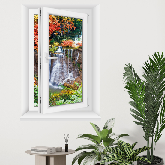 Vinilo Adhesivo Decorativo trampantojo 3D - Cascadas