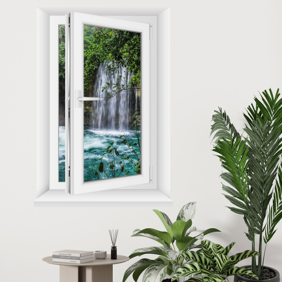 Vinilo Adhesivo Decorativo trampantojo 3D - Cascadas