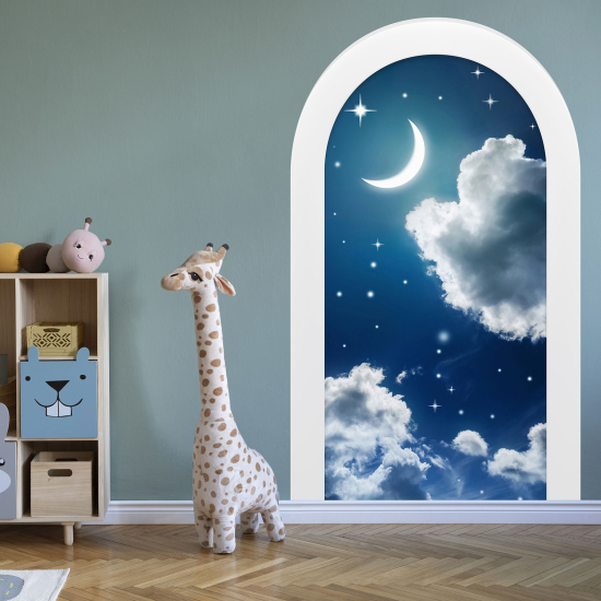 Vinilo Adhesivo Decorativo trampantojo 3D - Cielo