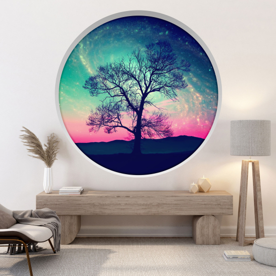 Vinilo Adhesivo Decorativo trampantojo 3D - Cielo de color