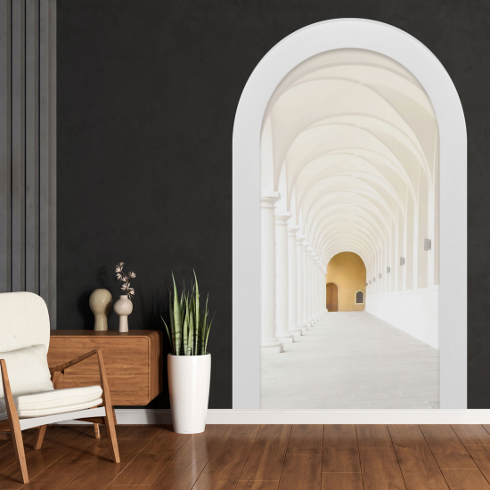 Vinilo Adhesivo Decorativo trampantojo 3D - Columnata