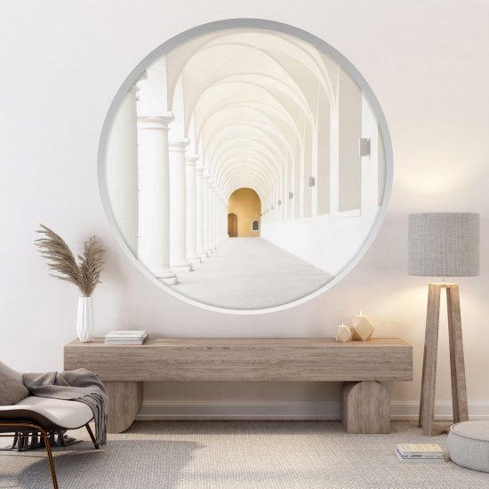 Vinilo Adhesivo Decorativo trampantojo 3D - Columnata
