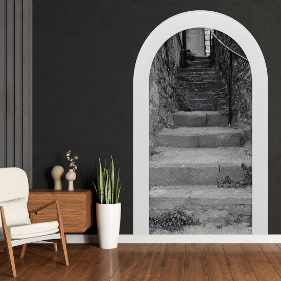 Vinilo Adhesivo Decorativo trampantojo 3D - Escaleras