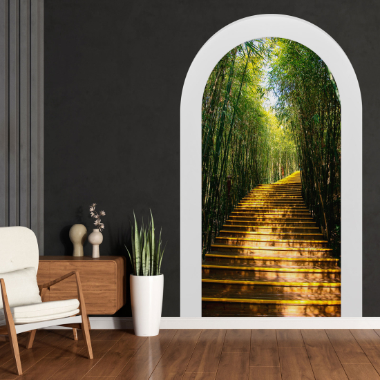 Vinilo Adhesivo Decorativo trampantojo 3D - Escaleras