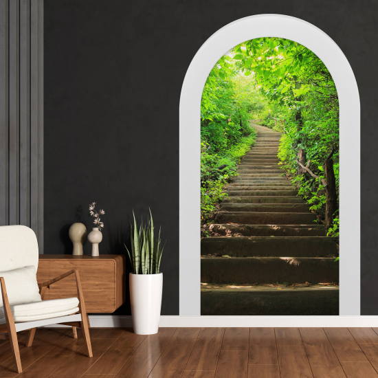 Vinilo Adhesivo Decorativo trampantojo 3D - Escaleras