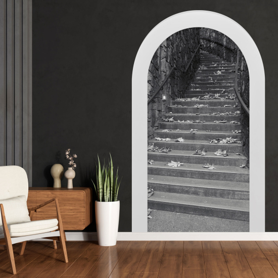 Vinilo Adhesivo Decorativo trampantojo 3D - Escaleras