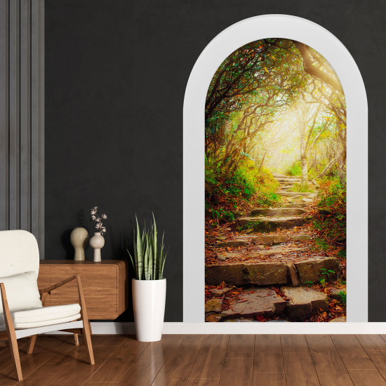 Vinilo Adhesivo Decorativo trampantojo 3D - Escaleras