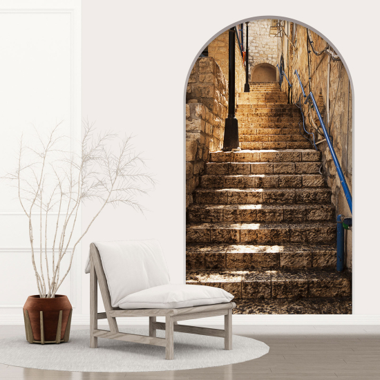 Vinilo Adhesivo Decorativo trampantojo 3D - Escaleras