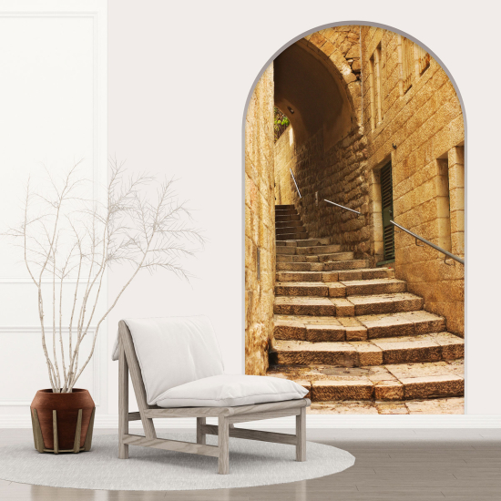 Vinilo Adhesivo Decorativo trampantojo 3D - Escaleras