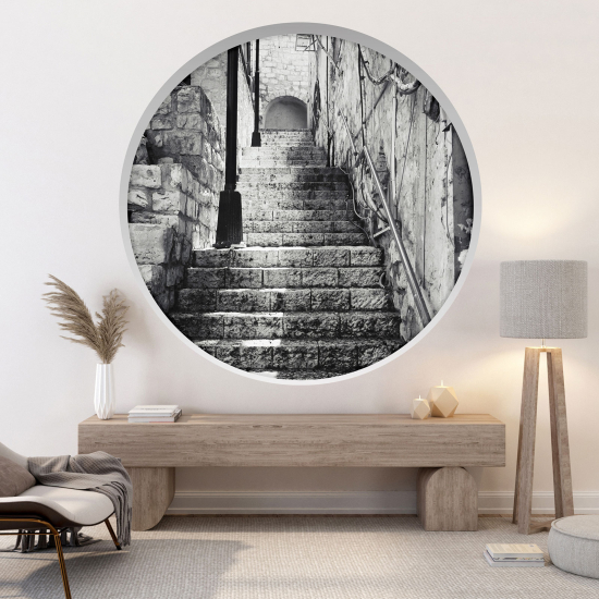 Vinilo Adhesivo Decorativo trampantojo 3D - Escaleras