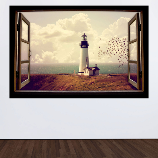 Vinilo Adhesivo Decorativo trampantojo 3D - Faro
