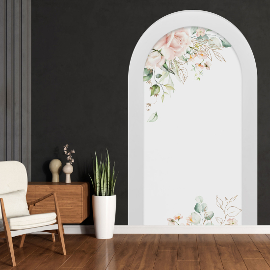 Vinilo Adhesivo Decorativo trampantojo 3D - Flores