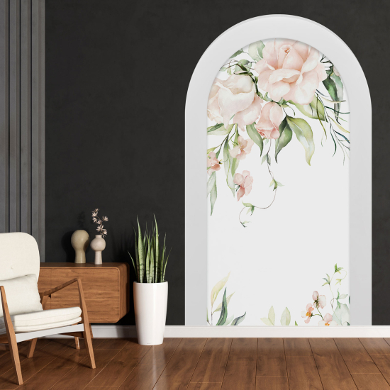 Vinilo Adhesivo Decorativo trampantojo 3D - Flores
