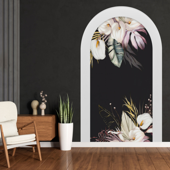 Vinilo Adhesivo Decorativo trampantojo 3D - Flores