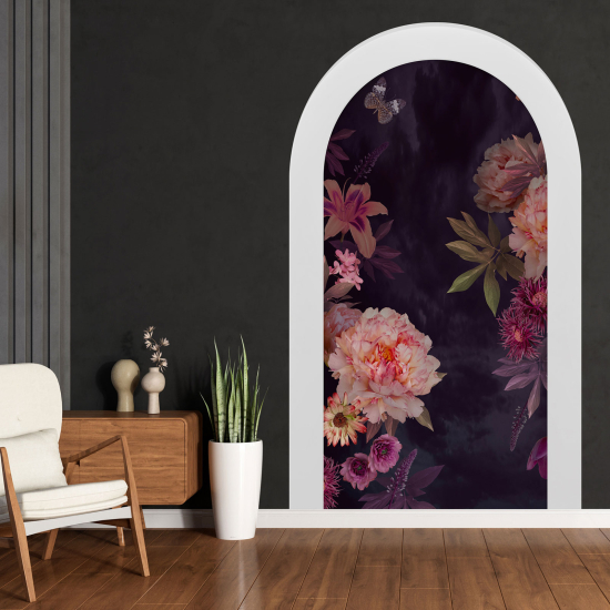 Vinilo Adhesivo Decorativo trampantojo 3D - Flores