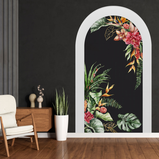 Vinilo Adhesivo Decorativo trampantojo 3D - Flores