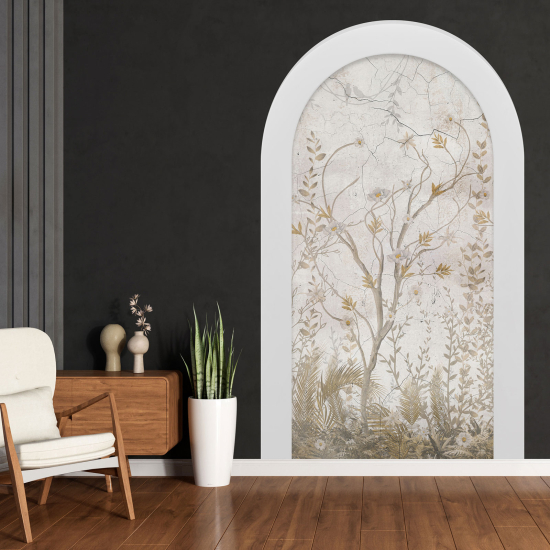 Vinilo Adhesivo Decorativo trampantojo 3D - Flores