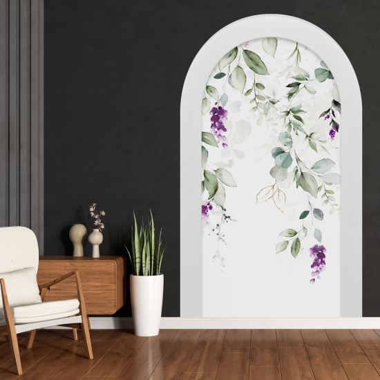 Vinilo Adhesivo Decorativo trampantojo 3D - Flores