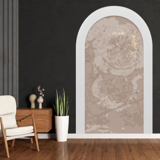 Vinilo Adhesivo Decorativo trampantojo 3D - Flores