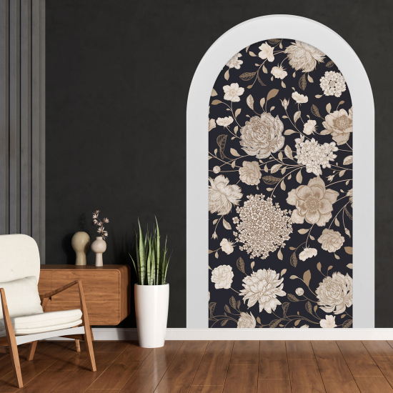Vinilo Adhesivo Decorativo trampantojo 3D - Flores