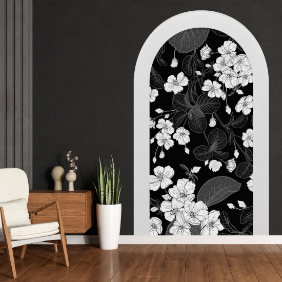 Vinilo Adhesivo Decorativo trampantojo 3D - Flores