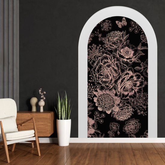 Vinilo Adhesivo Decorativo trampantojo 3D - Flores