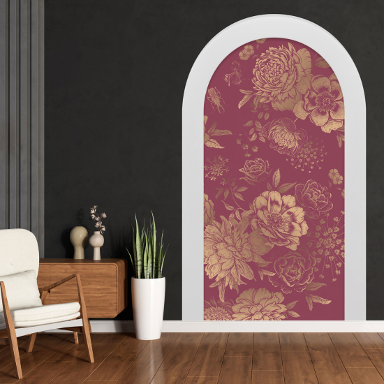 Vinilo Adhesivo Decorativo trampantojo 3D - Flores