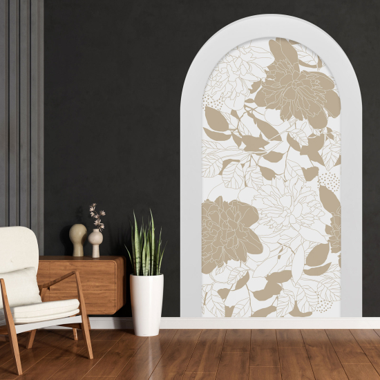 Vinilo Adhesivo Decorativo trampantojo 3D - Flores