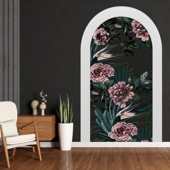 Vinilo Adhesivo Decorativo trampantojo 3D - Flores