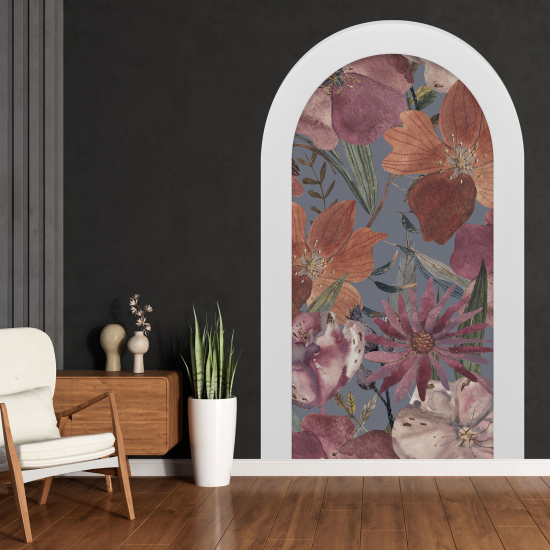 Vinilo Adhesivo Decorativo trampantojo 3D - Flores