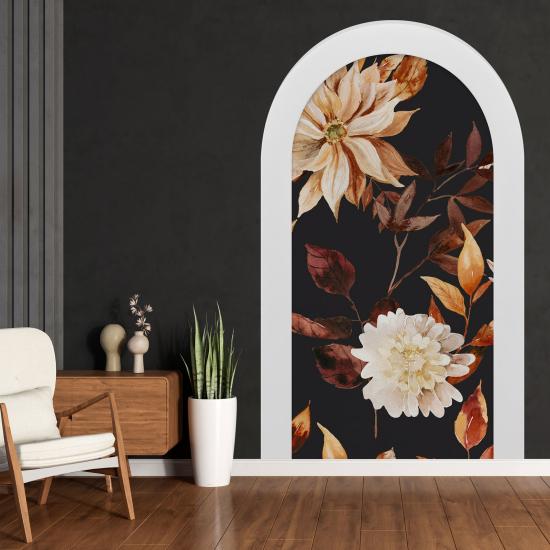 Vinilo Adhesivo Decorativo trampantojo 3D - Flores