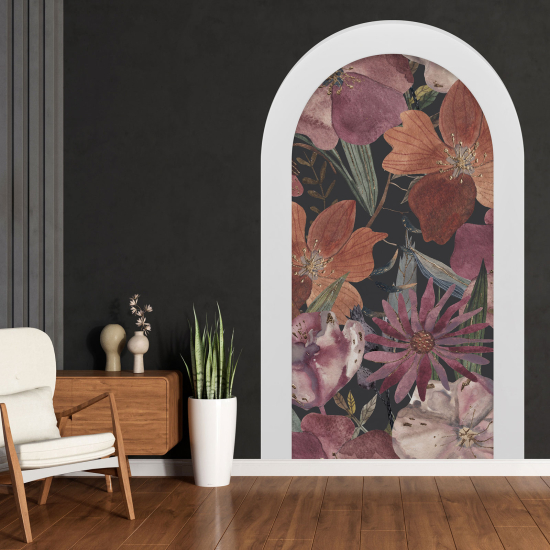Vinilo Adhesivo Decorativo trampantojo 3D - Flores