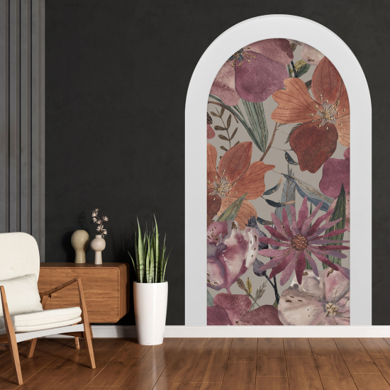 Vinilo Adhesivo Decorativo trampantojo 3D - Flores