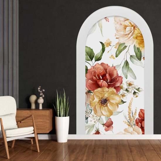 Vinilo Adhesivo Decorativo trampantojo 3D - Flores