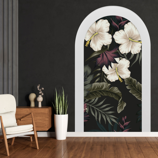 Vinilo Adhesivo Decorativo trampantojo 3D - Flores