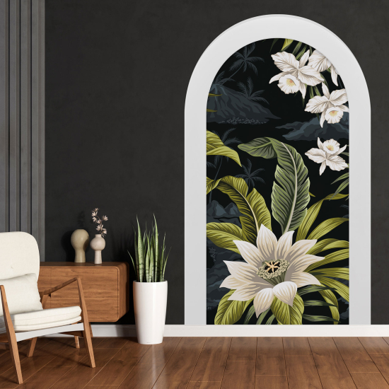 Vinilo Adhesivo Decorativo trampantojo 3D - Flores